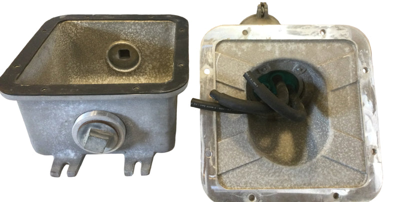 Appleton AR40134RS 4P 3W Style 2 Powertite Receptacle w/ 12" Cylinder 16" X 16"