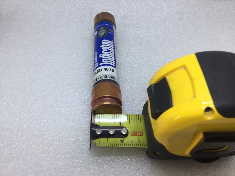 Littelfuse FLSR-40-ID 40 Amp 600V Time Delay Dual Element Class RK5 Fuse