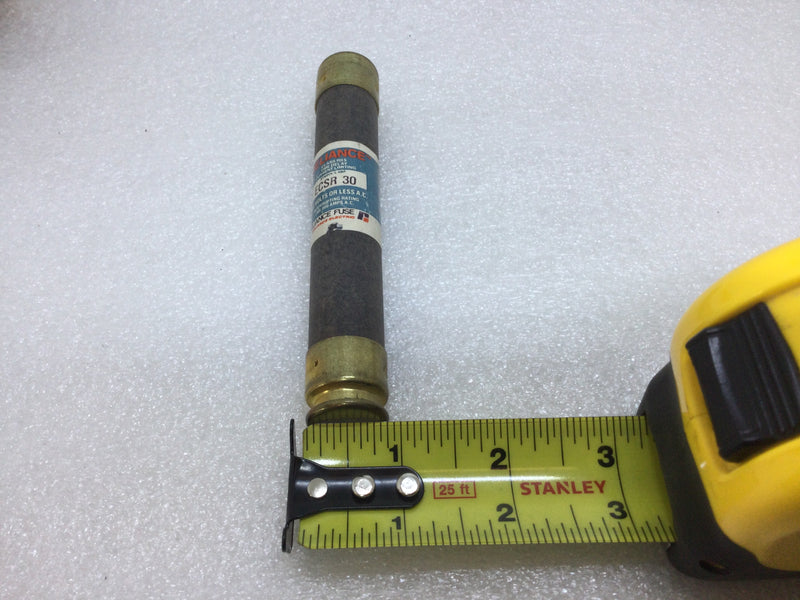Reliance Electric ECSR 30 600V or Less 30 Amp Time Delay Current Limiting Fuse Class RK5