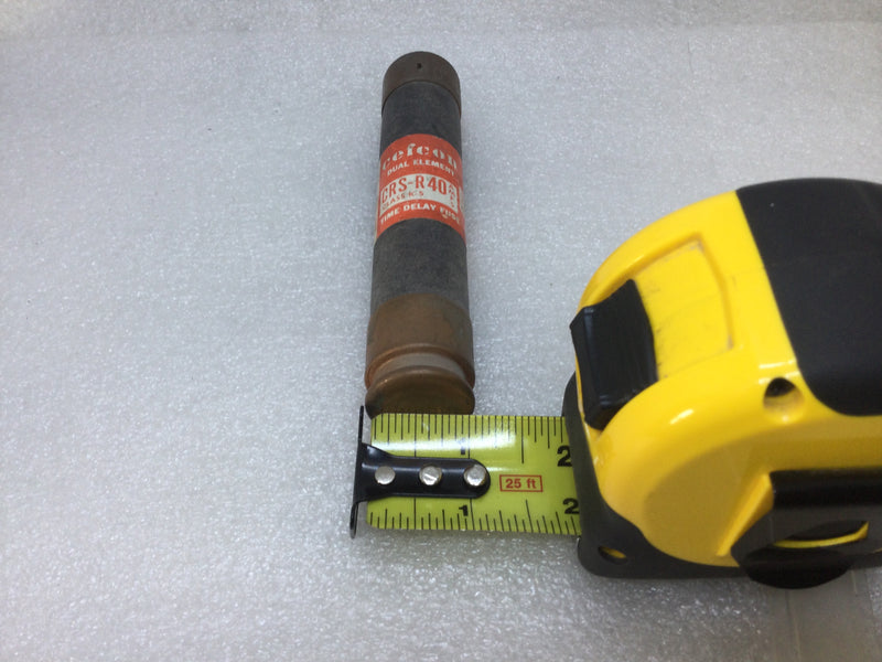 Cefcon CRS-R40 40 Amp 600V Time Delay Dual Element Class K5 Fuse