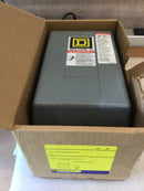 Square D 8903SMG4V02C Five Pole 30A 50/60Hz 600VAC Type S Multi Pole Lighting Contactor (New In Box)