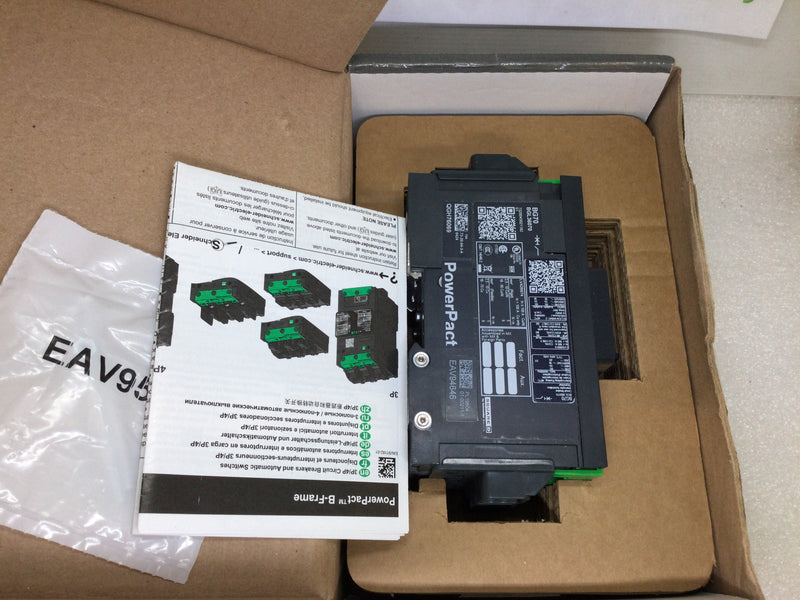 Square D BGL36070 PowerPact B 3 Pole 70A 480VAC 35kA Molded Case Circuit Breaker (New In Box)