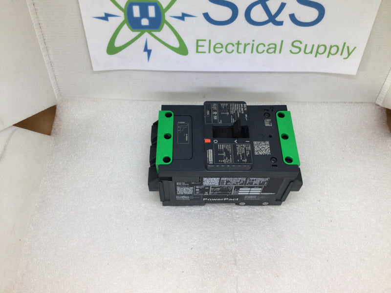 Square D BGL36070 PowerPact B 3 Pole 70A 480VAC 35kA Molded Case Circuit Breaker (New In Box)