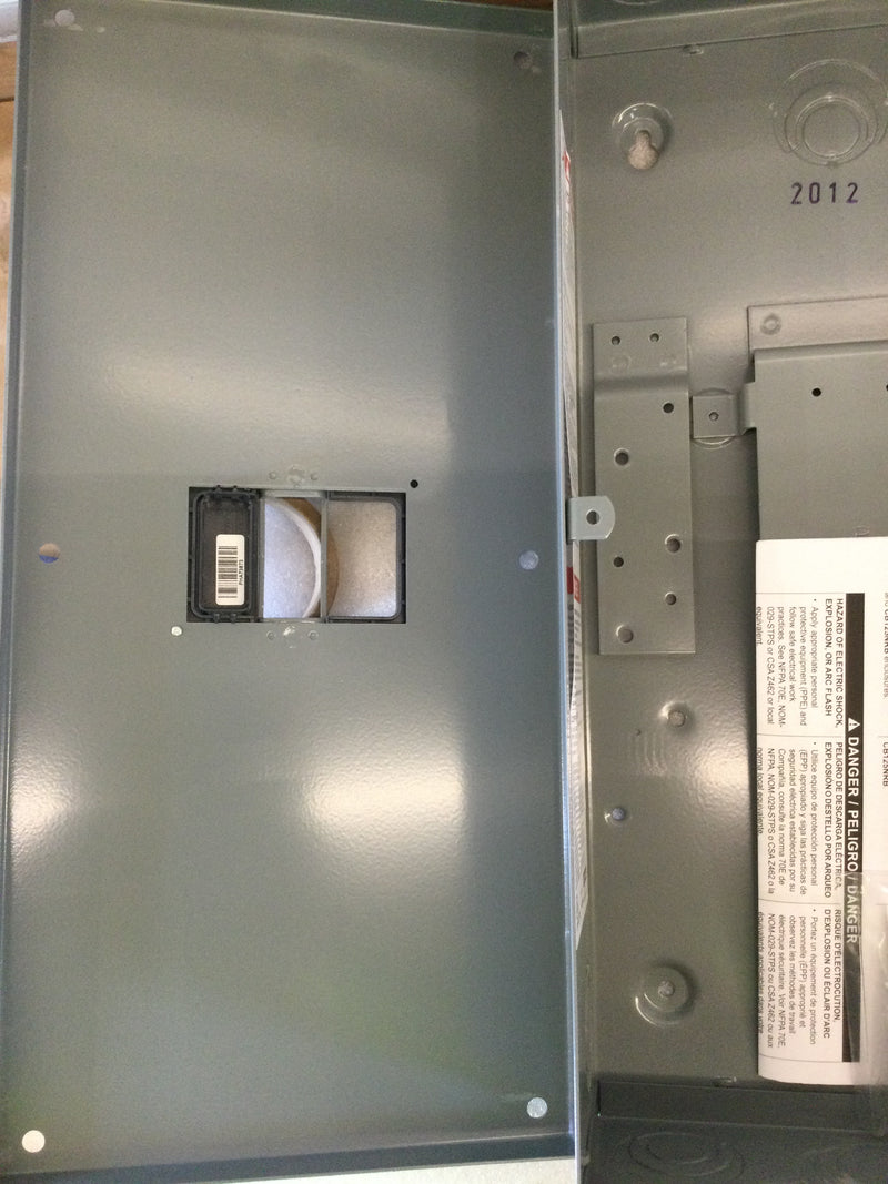 Square D B125S 125A 250VAC Type 1 Indoor Circuit Breaker Enclosure (New In Box)
