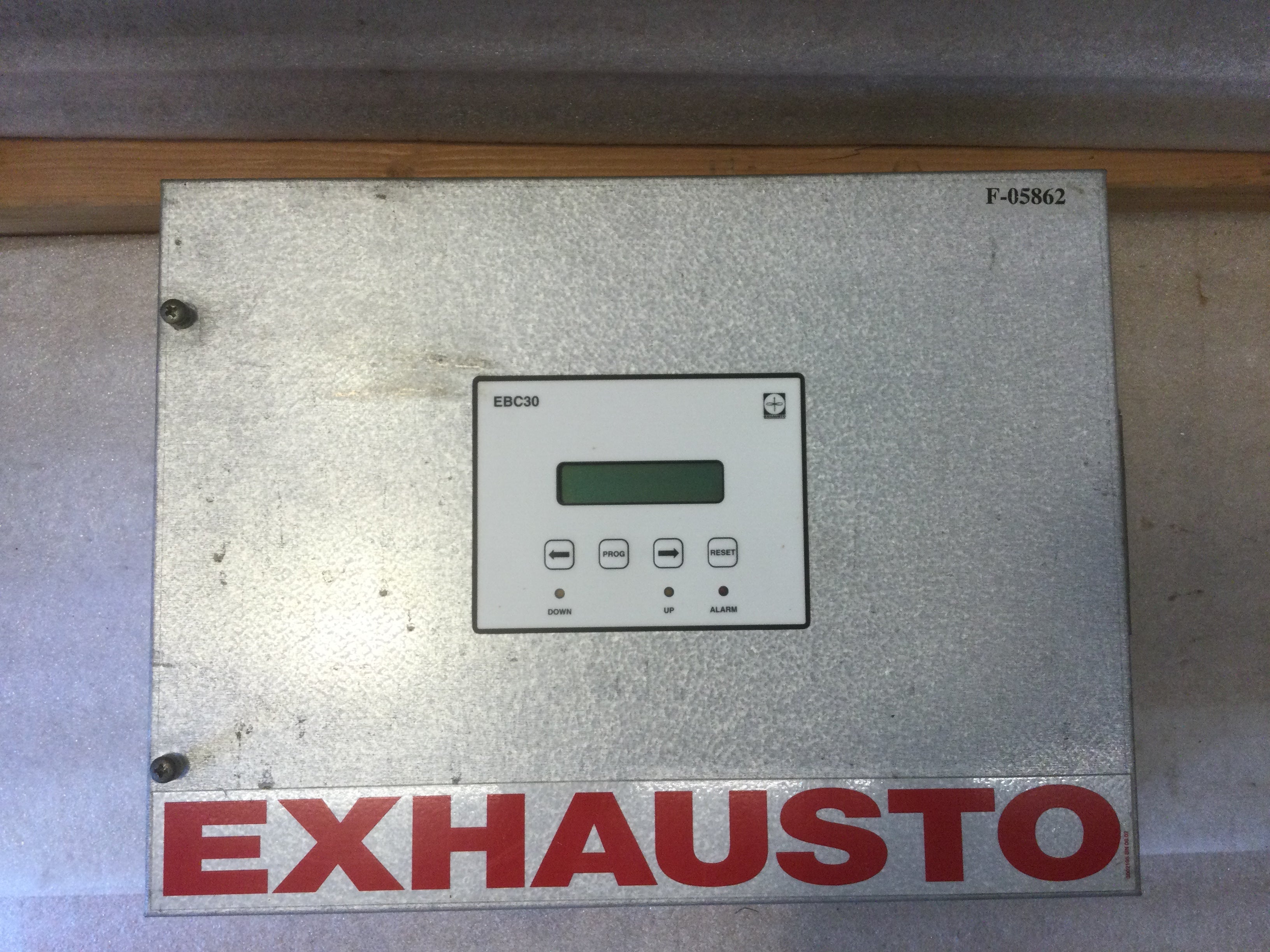 Exhausto EBC 30 Modulating Pressure Control 6.3A 1x120VAC 60Hz 0.35kW/