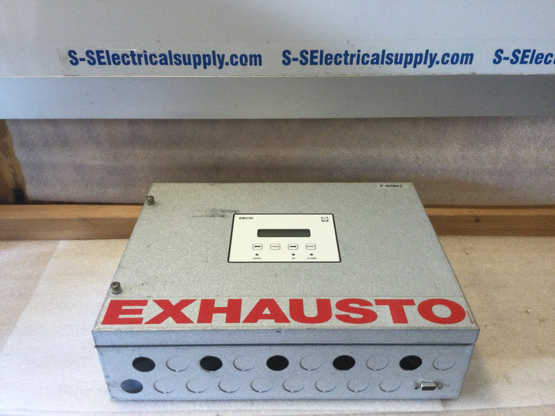 Exhausto EBC 30 Modulating Pressure Control 6.3A 1x120VAC 60Hz 0.35kW/0.5Hp Max Motor Load