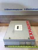 Exhausto EBC 30 Modulating Pressure Control 6.3A 1x120VAC 60Hz 0.35kW/0.5Hp Max Motor Load