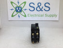 Square D QOB215 15 Amp 2 Pole 120/240V Bolt-On Circuit Breaker - Yellow Face