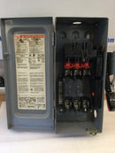 Square D H361N 3 Pole Fused 30A 600VAC Type 1 Heavy Duty Safety Switch
