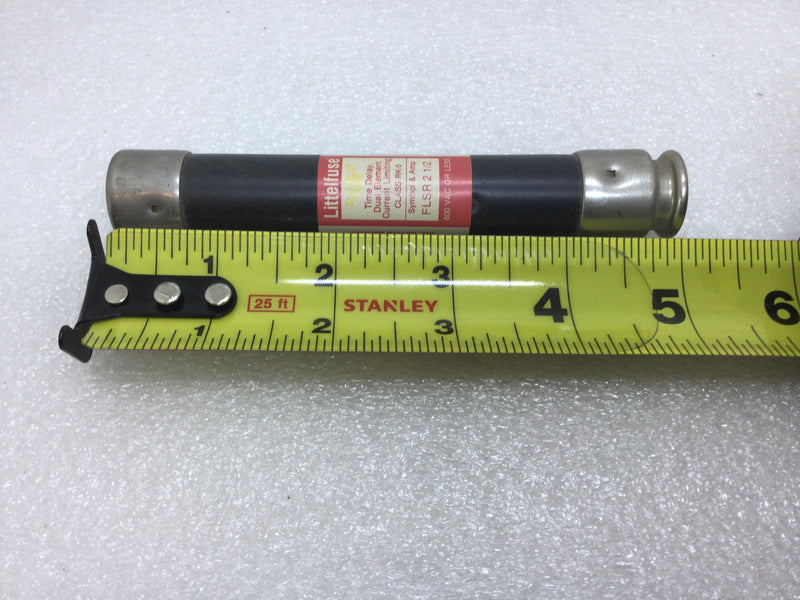 Littelfuse FLSR-2-1/2 2.5 Amp 600V Dual Element Current Limiting Class RK5 Fuse