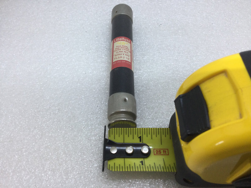 Littelfuse FLSR-2-1/2 2.5 Amp 600V Dual Element Current Limiting Class RK5 Fuse