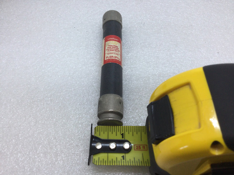 Littelfuse FLSR-5-6/10 5.6 Amp 600V Time Delay Dual Element Class RK5 Fuse