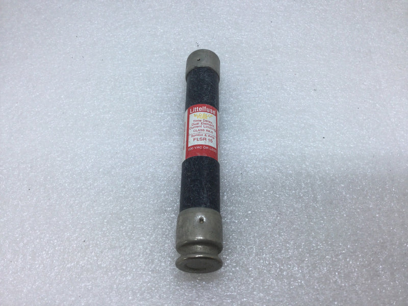 Littelfuse FLSR-15 15 Amp 600V Time Delay Dual Element Class RK5 Fuse