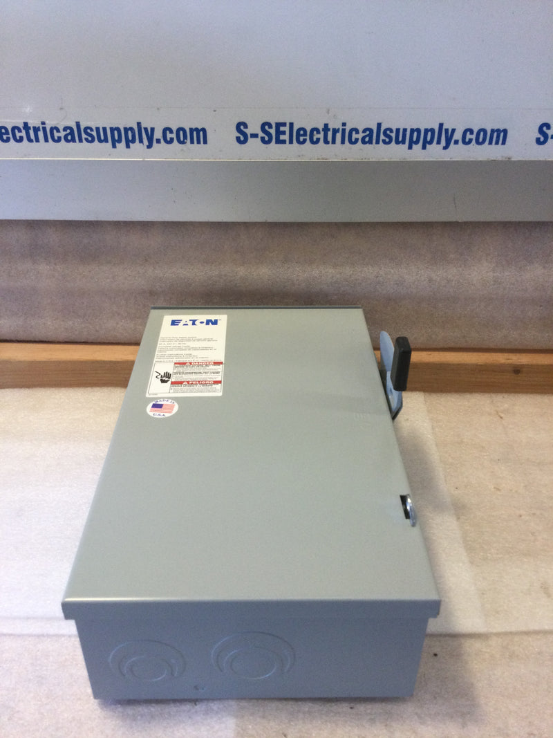 Eaton DG222URB Single Phase 60A 240VAC Non-Fused General Duty Safety Switch
