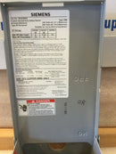 Siemens GF222NRA Single Phase 60A 240VAC Fusible General Duty Safety Switch