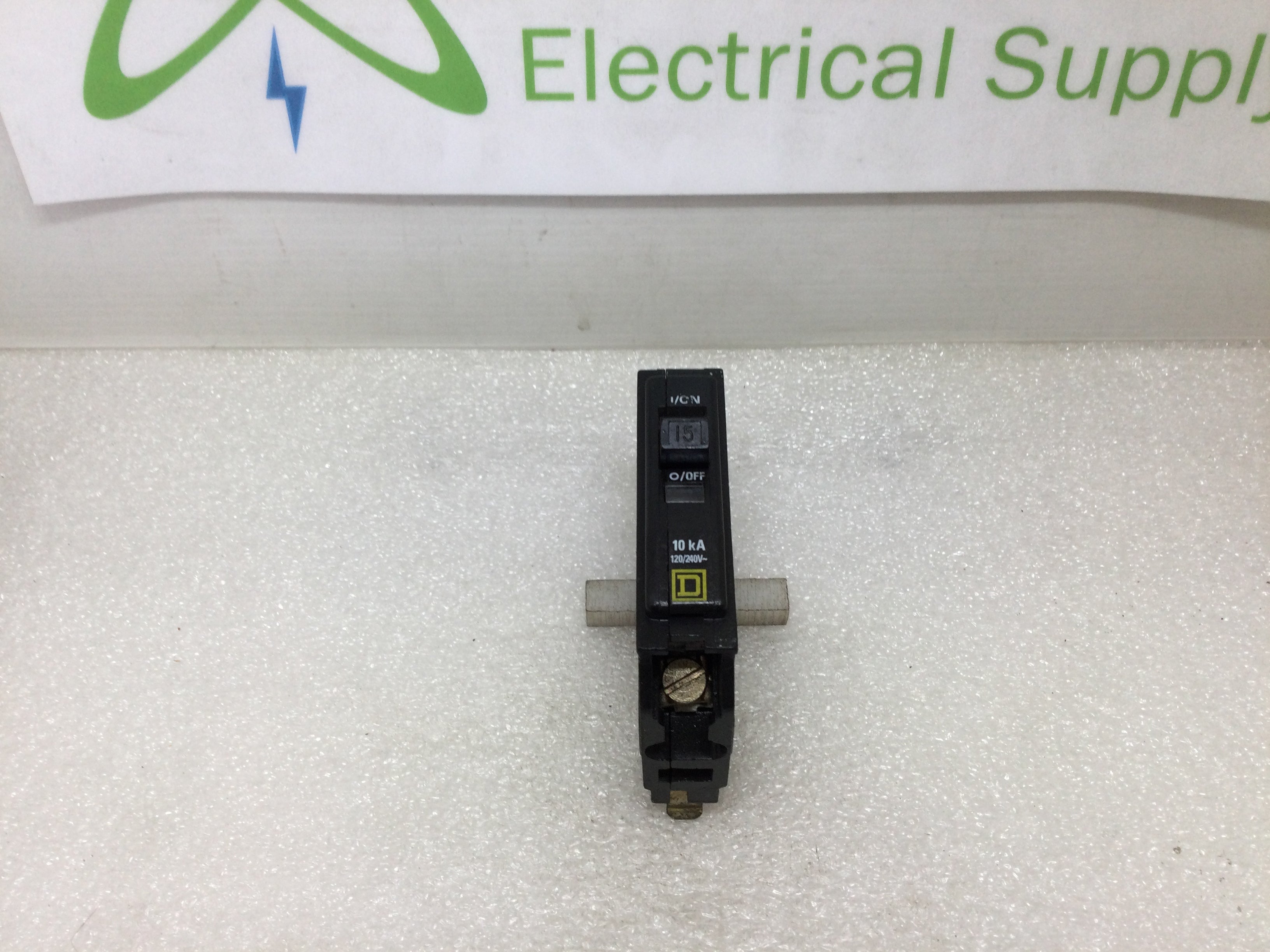 Qob115 Square D QOB115 15 Amp 1 Pole 120/240V Bolt-On Circuit Breaker - Yello