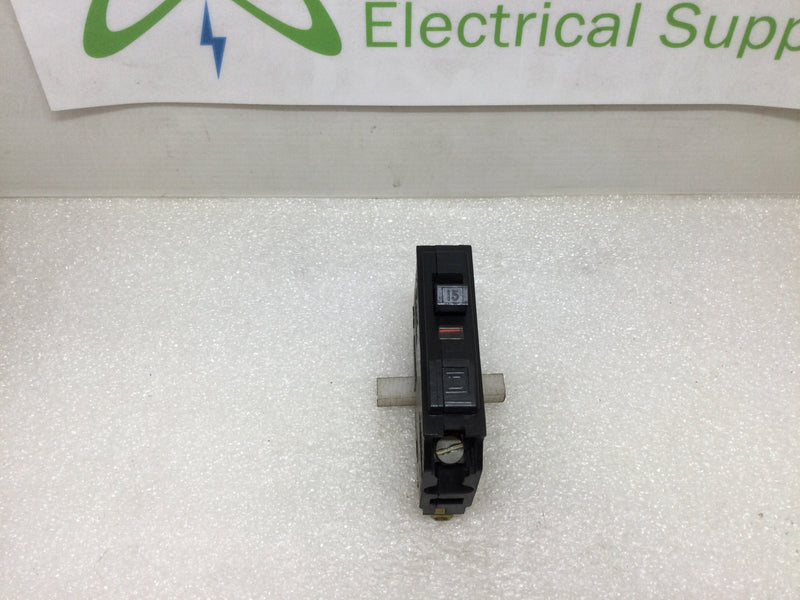 Qob115 Square D QOB115 15 Amp 1 Pole 120/240V Bolt-On Circuit Breaker - Yello
