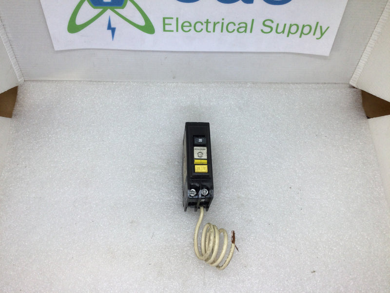 Cutler-Hammer CL120AF Single Pole 20A 120VAC 10Kaic Type CL AFCI Protected Circuit Breaker