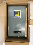 Square D 8536SBG-2 AC Magnetic Starter Nema 1 Enclosure 3 Phase 3 Pole 3Hp @ 200-230V 5Hp @ 380-575V Max