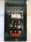 Square D 8536SBG-2 AC Magnetic Starter Nema 1 Enclosure 3 Phase 3 Pole 3Hp @ 200-230V 5Hp @ 380-575V Max