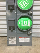 Square D EZMR114-125 Single Phase 4 Ringless Sockets 120/240VAC 125A Per Branch 800A Max