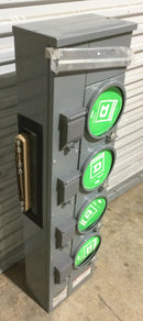 Square D EZMR114-125 Single Phase 4 Ringless Sockets 120/240VAC 125A Per Branch 800A Max