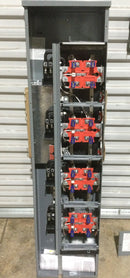 Square D EZMR114-125 Single Phase 4 Ringless Sockets 120/240VAC 125A Per Branch 800A Max