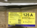 Square D EZMR114-125 Single Phase 4 Ringless Sockets 120/240VAC 125A Per Branch 800A Max