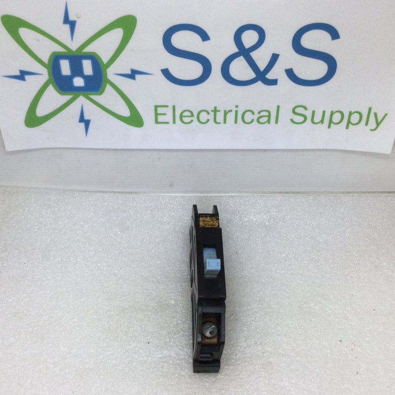 GTE Sylvania/Zinsco/Challenger/T&B Q115 15 Amp 1 Pole 120/240V Circuit Breaker
