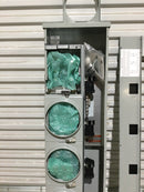 General Electric TMPR8412R 800A Max Nema3R 120/240VAC 4 Position Ringless Meter Bank