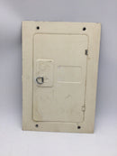Zinsco ML12(6-12) 125 Amp 6 Space 120/240V Panel Door 13 3/4" x 9 3/8"