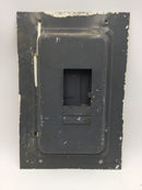 Zinsco ML12(6-12) 125 Amp 6 Space 120/240V Panel Door 13 3/4" x 9 3/8"