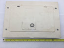 Zinsco ML12(6-12) 125 Amp 6 Space 120/240V Panel Door 13 3/4" x 9 3/8"