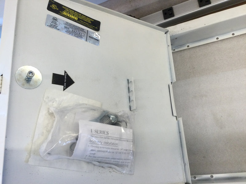 Intertek W2414500 14"x14" Insulated Fire Door With 1" Flange