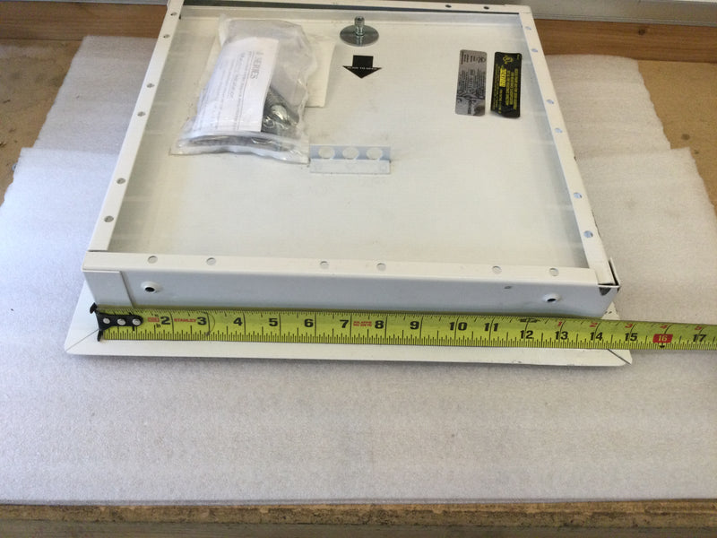 Intertek W2414500 14"x14" Insulated Fire Door With 1" Flange