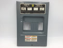 Square D QO8-16L100S QO Load Center 100 Amp 240V Series G4 Type 1 Enclosure/Dead Front 8 Space 12 3/4" x 9"