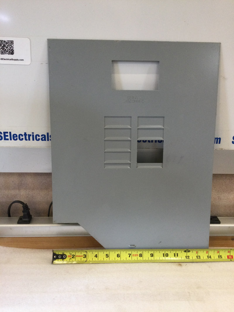 GE General Electric TSM820CSFL 200 Amp 120/240v 1 Phase 3 Wire 8 Space Dead Front &/or Meter Cover and Enclosure