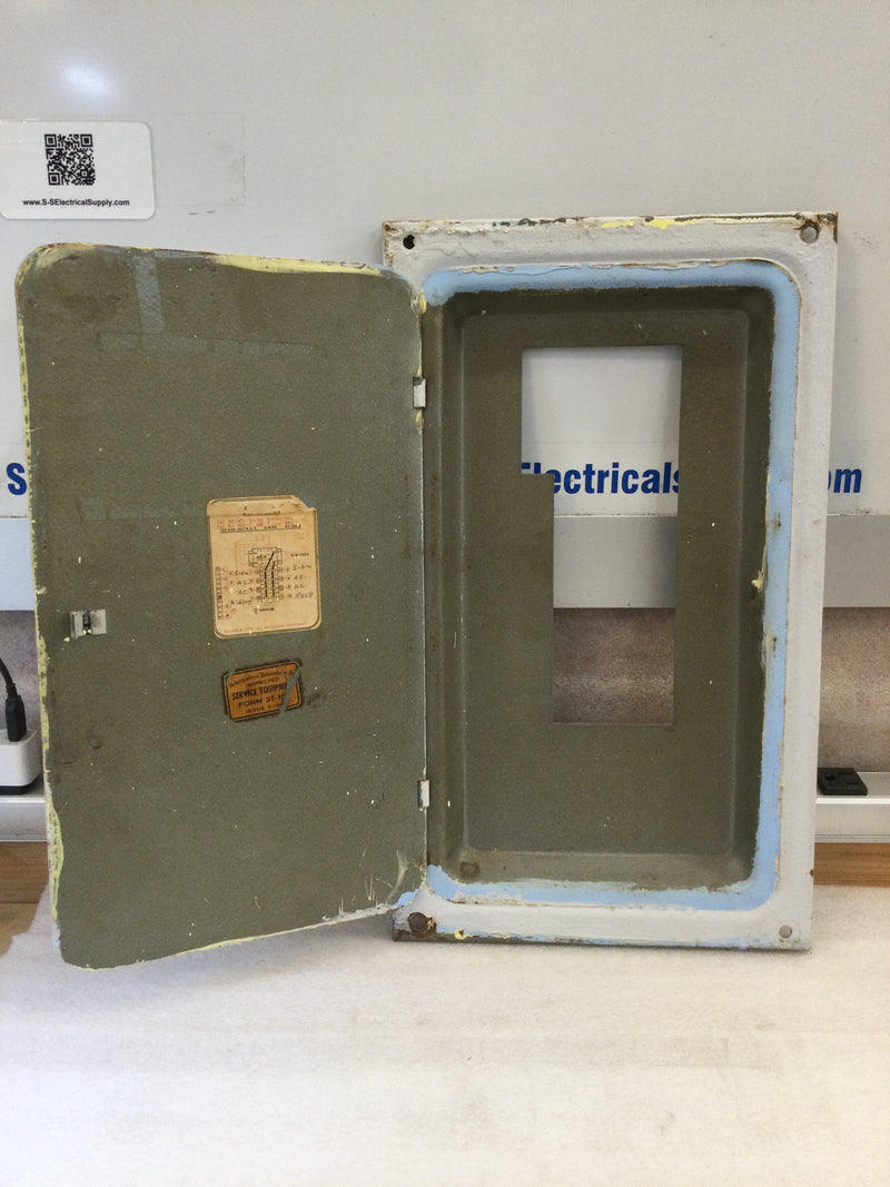 ITE 140I-SU/FL 68 120/240v 3 Wire 60 Amps Panel Cover