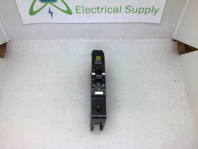 Square D EDB14040 40 Amp 1 Pole 277V Bolt On Circuit Breaker