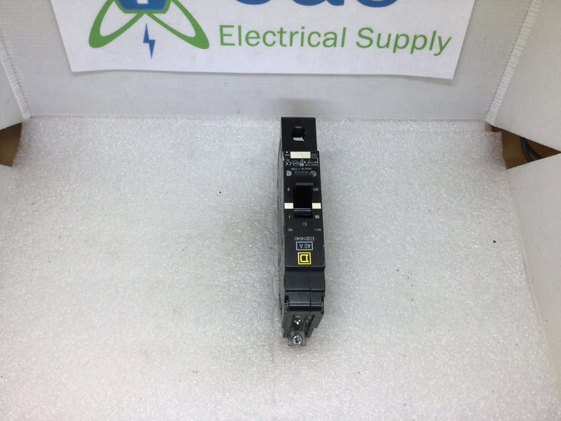 Square D EDB14040 40 Amp 1 Pole 277V Bolt On Circuit Breaker