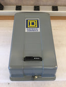 Square D 8536SBG-2 AC Magnetic Starter Nema 1 Enclosure 3 Phase 3 Pole 3Hp @ 200-230V 5Hp @ 380-575V Max