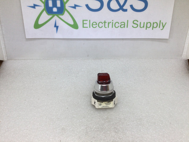 Allen-Bradley 800T-16JX91KB7 T 120V 50/60Hz 1.2W 3 Position Selector Switch