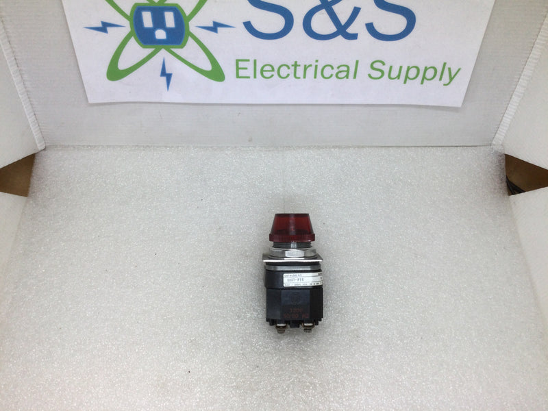 Allen-Bradley 800T-P16 Red Pilot-Light Series N 120V 50/60Hz