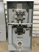 GE General Electric TSM415CSCU 150 Amp 120/240V Combination Main Breaker 1 Phase 3 Wire Nema3R Enclosed Panelboard 29" x 14.5"