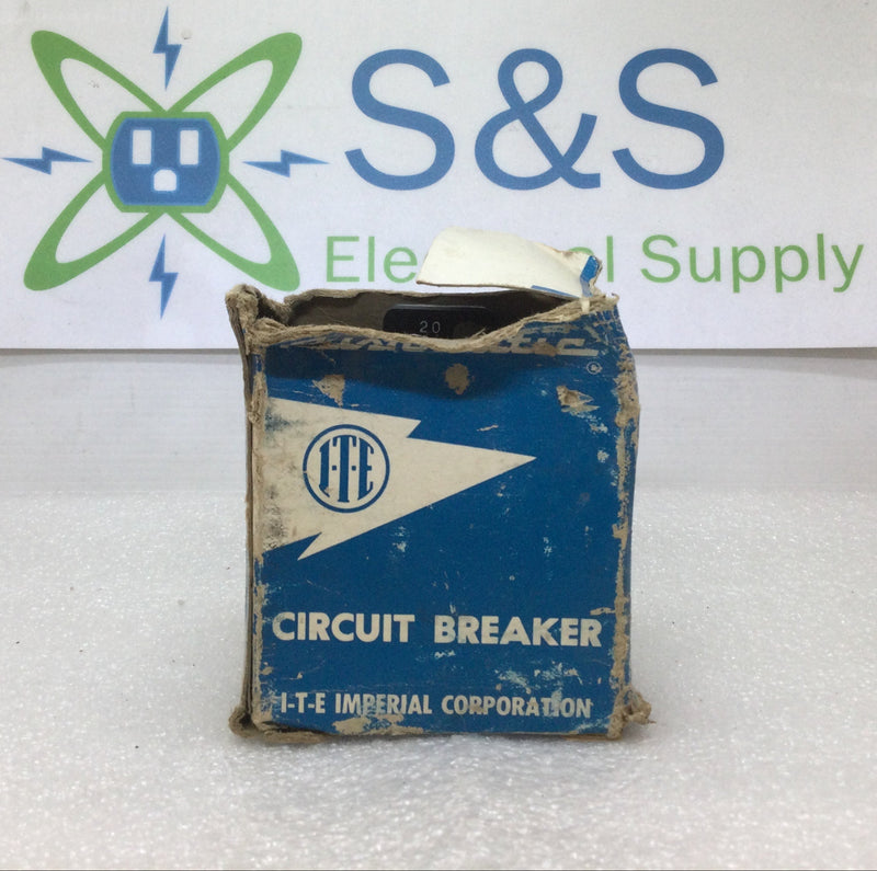 ITE/Pushmatic P4220 20 Amp 2 Pole 120/240V Circuit Breaker