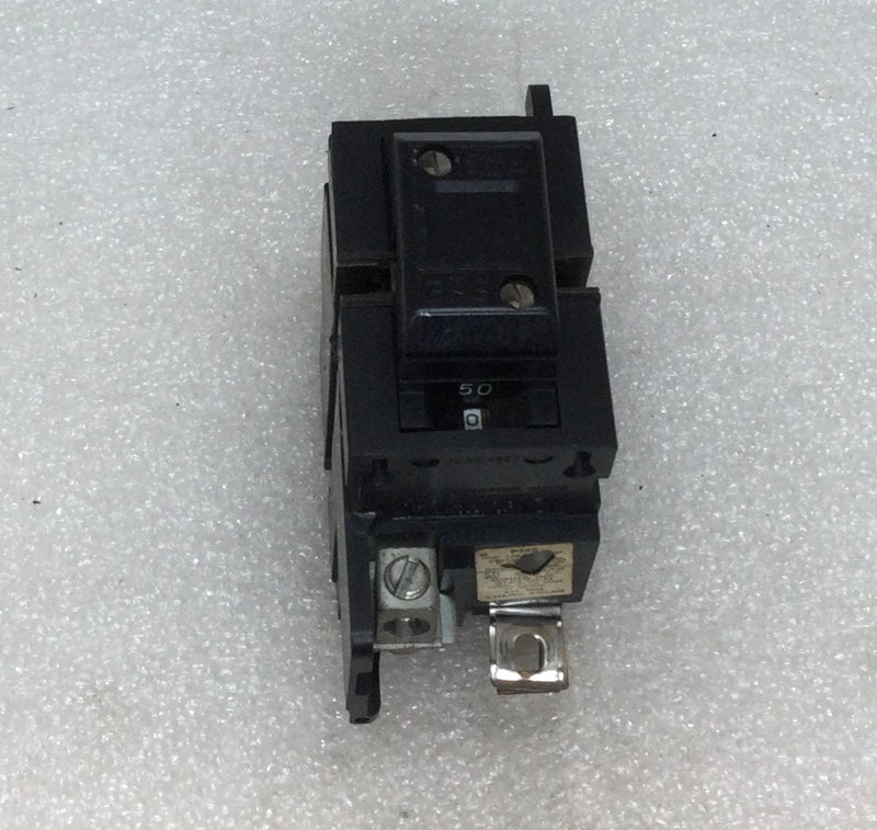 ITE/Pushmatic P250/31250 50 Amp 2 Pole 120/240V Circuit Breaker