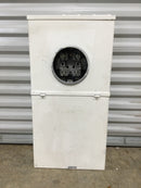GE General Electric TSM415CSCU 150 Amp 120/240V Combination Main Breaker 1 Phase 3 Wire Nema3R Enclosed Panelboard 29" x 14.5"