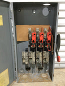 Cutler Hammer DH364NGK 200 Amp 277/480V 4 Wire Nema1 Fusible Indoor Safety Switch 31" x 16"