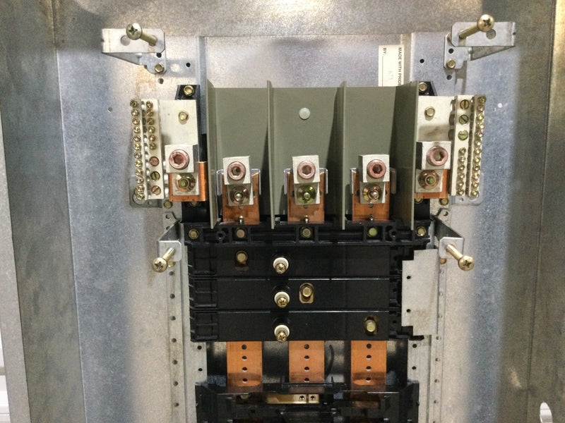 GE General Electric AQF3422CTX 225 Amp Main Breaker Panel 208v 42 circuit A Series Panelboard 49" x 20"