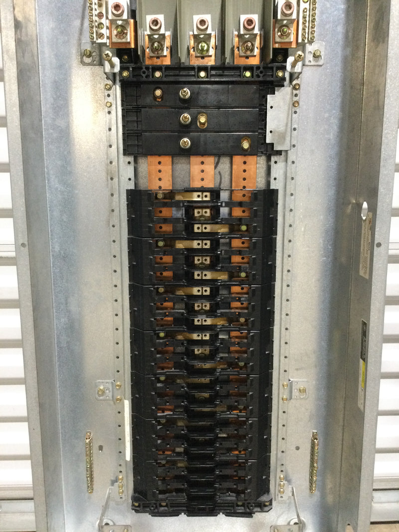 GE General Electric AQF3422CTX 225 Amp Main Breaker Panel 208v 42 circuit A Series Panelboard 49" x 20"